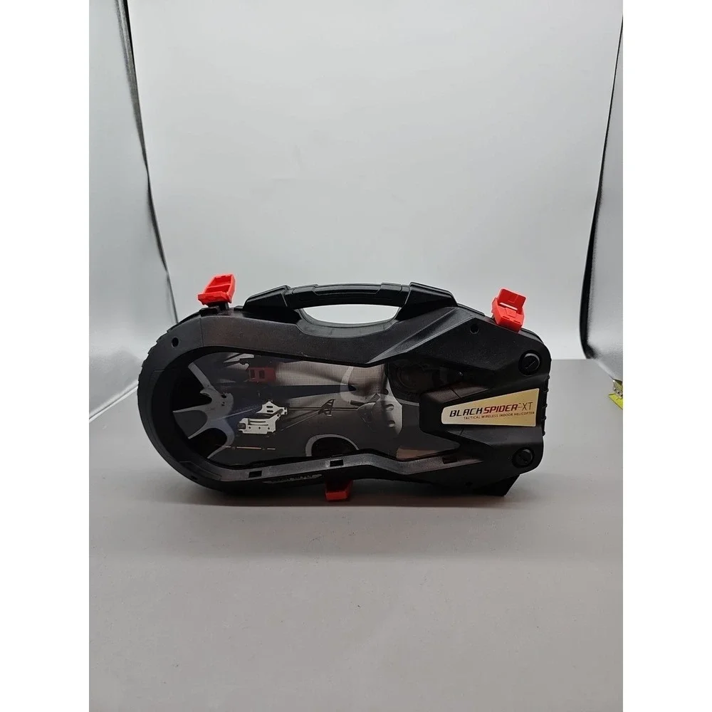 Black Spider -XT‎ Tactical Wireless Helicopter With Case EUC